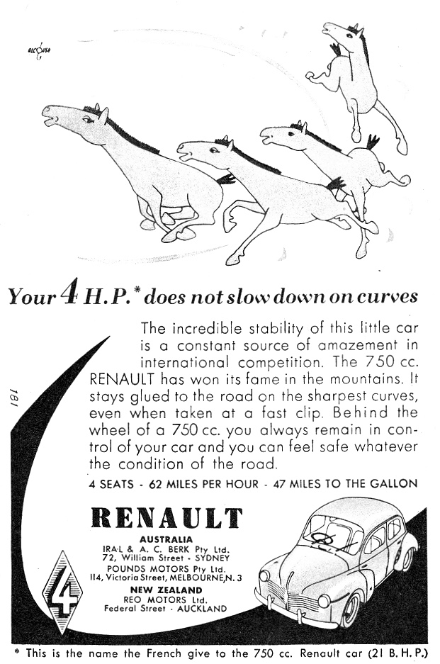 1953 Renault 750cc 4 Seat